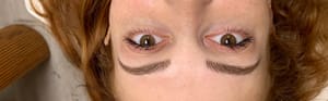 Eyebrow Tattoo result by Bloom Esthetic Skin Care by Sara Kim in Cary, NC