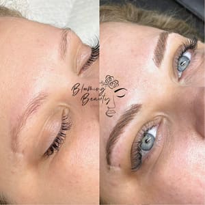 Eyebrow Tattoo result by Blooming Beauty Studio LLC in Lansdale, PA