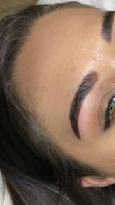Eyebrow Tattoo result by Blooms Beauty Salon And Spa in Jacksonville, FL