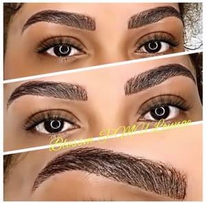 Eyebrow Tattoo result by Blossm PMU Lounge in Jacinto City, TX