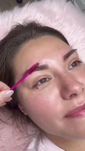 Eyebrow Tattoo result by Blossom Beauty LLC in Gainesville, VA