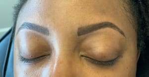 Eyebrow Tattoo result by Blue Ribbon Aesthetic in Columbus, OH