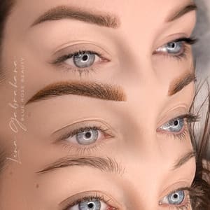 Eyebrow Tattoo result by Blue Rose Beauty and Brow Artistry in Little Rock, AR