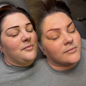 Eyebrow Tattoo result by Blueprint Beauty - Spokane Waxing, Permanent Makeup & Lashes in Spokane Valley, WA