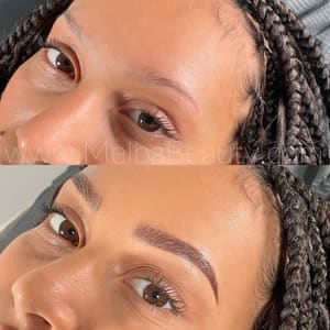 Eyebrow Tattoo result by Blume Beauty Bar in Prairieville, LA