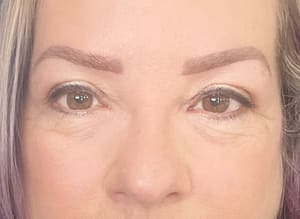 Eyebrow Tattoo result by Blush and Brow Studio in Lincoln, CA