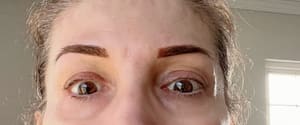 Eyebrow Tattoo result by Blush and Brow Studio in Lincoln, CA