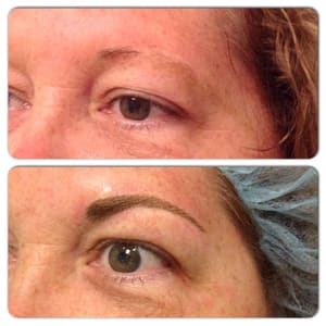 Eyebrow Tattoo result by Blush Beauty Center in St Petersburg, FL