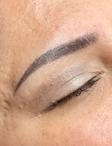 Eyebrow Tattoo result by Blush Beauty in Henderson, CO