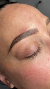 Eyebrow Tattoo result by Blush Beauty in Henderson, CO