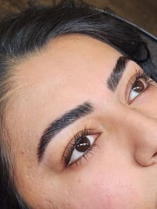 Eyebrow Tattoo result by Blush Beauty LV in Indianapolis, IN