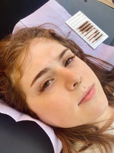 Eyebrow Tattoo result by Blush & Bloom Beauty Loft in Evansville, IN