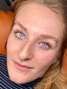 Eyebrow Tattoo result by Blush & Bloom Beauty Loft in Evansville, IN