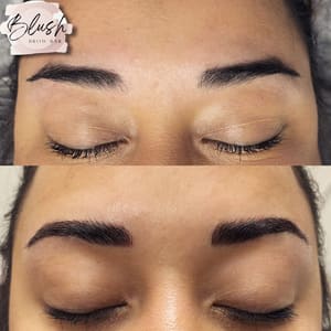 Eyebrow Tattoo result by Blush Brow Bar in Mesa, AZ