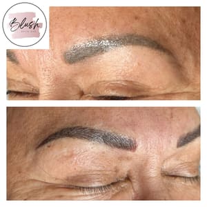 Eyebrow Tattoo result by Blush Brow Bar in Mesa, AZ