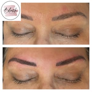 Eyebrow Tattoo result by Blush Brow Bar in Mesa, AZ
