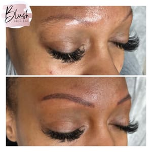 Eyebrow Tattoo result by Blush Brow Bar in Mesa, AZ