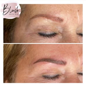 Eyebrow Tattoo result by Blush Brow Bar in Mesa, AZ