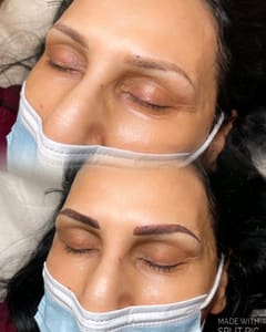 Eyebrow Tattoo result by Blush Brow Co. in Rocklin, CA
