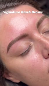 Eyebrow Tattoo result by Blush & Brow in Midlothian, TX
