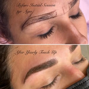 Eyebrow Tattoo result by Blush & Brow in Midlothian, TX