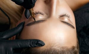 Eyebrow Tattoo result by Blush & Brows Studio in Des Plaines, IL