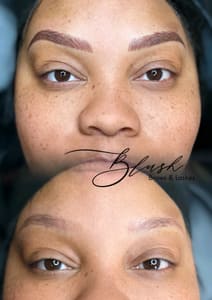 Eyebrow Tattoo result by Blush Browz and Lashes in Gonzales, LA