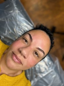 Eyebrow Tattoo result by Blush Browz and Lashes in Gonzales, LA