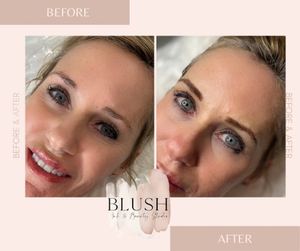 Eyebrow Tattoo result by Blush Ink & Beauty Studio in North Little Rock, AR