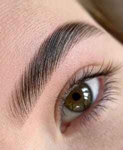 Eyebrow Tattoo result by Blush & Ink Permanent Makeup in Key West, FL