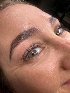 Eyebrow Tattoo result by Blush & Ink Permanent Makeup in Key West, FL