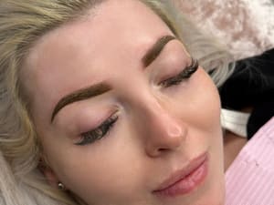 Eyebrow Tattoo result by Blush & Ink Permanent Makeup in Key West, FL