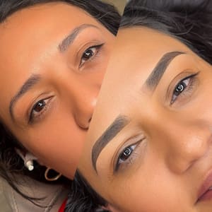 Eyebrow Tattoo result by Blush'n Browz Lounge in Midland, TX