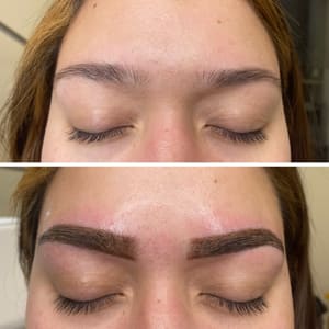 Eyebrow Tattoo result by Blushed in Long Island City, NY