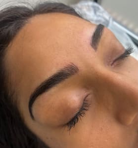 Eyebrow Tattoo result by Blushed Studios in Lindenhurst, NY