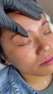 Eyebrow Tattoo result by Blushing Studio in Bellevue, WA