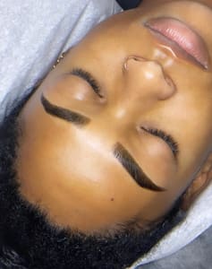 Eyebrow Tattoo result by Blyss Beauty in Winter Park, FL