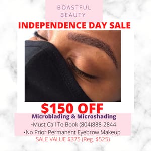 Eyebrow Tattoo result by Boastful Beauty in Richmond, VA