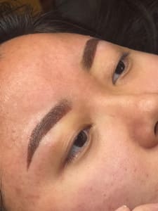 Eyebrow Tattoo result by Bobo’s Esthetics in Seattle, WA