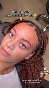 Eyebrow Tattoo result by Body 2.0 Beauty Bar in Dallas, TX