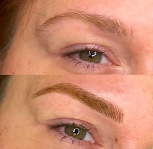 Eyebrow Tattoo result by Body and Brows by Ana in Yardley, PA