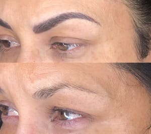 Eyebrow Tattoo result by Body Be Dazzled (Face & Body Art) in Plano, TX