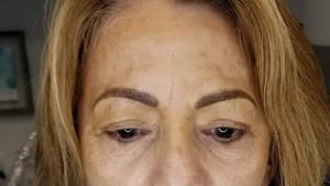 Eyebrow Tattoo result by Body Be Dazzled (Face & Body Art) in Plano, TX