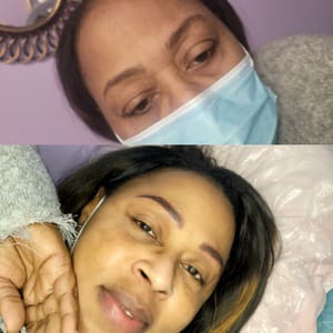 Eyebrow Tattoo result by Body Sculpting, Premanent makeup & waxing NYC in Mt Vernon, NY