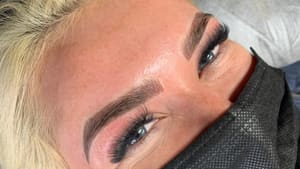 Eyebrow Tattoo result by Bohemian Aesthetic Atelier in Sacramento, CA