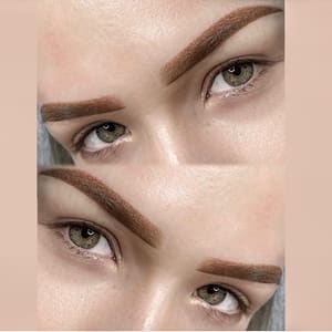 Eyebrow Tattoo result by Bohemian Aesthetic Atelier in Sacramento, CA