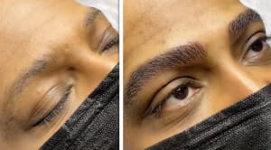 Eyebrow Tattoo result by Bohemian Aesthetic Atelier in Sacramento, CA