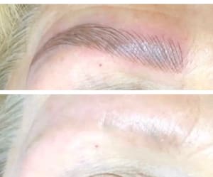Eyebrow Tattoo result by BOHO BROWS Microblading in Wilkes Barre, PA