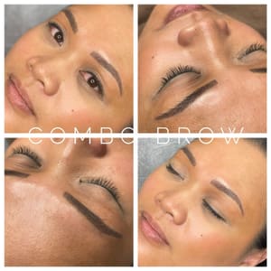 Eyebrow Tattoo result by Bold Beauty Ink Permanent Makeup + Permanent Jewelry in Virginia Beach, VA