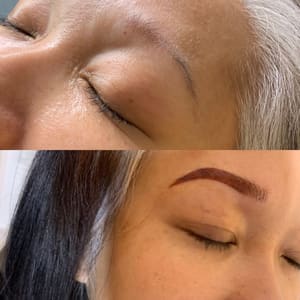 Eyebrow Tattoo result by Boldmirage in Fairview, TX